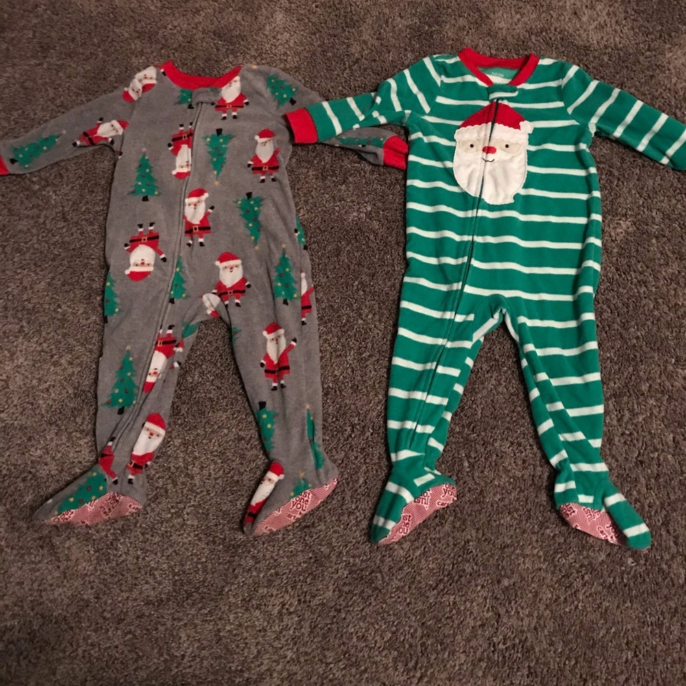 SOLD☀️Carters 18 month fleece pajamas